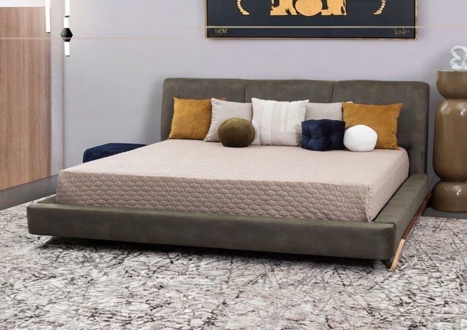 Cabecera y base sobre diseño contemporánea